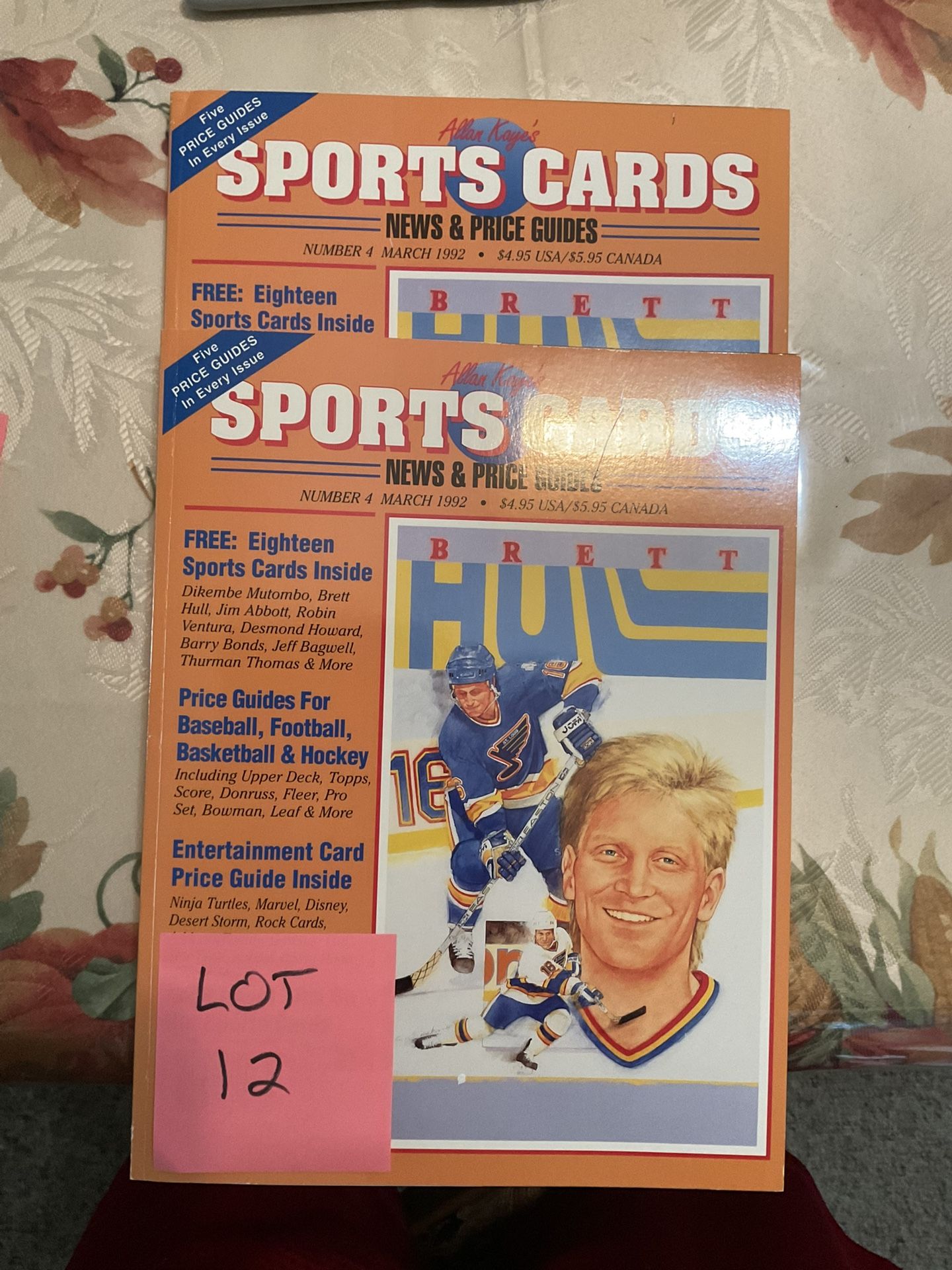 Baseball magazine-Lot 12