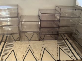 Acrylic Front Pull Drawers