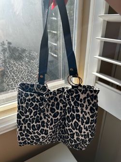 Leopard print bag