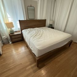 King Wooden Bed Frame - New