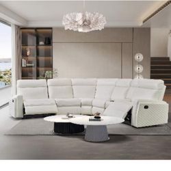 SECTIONAL  WHITE 