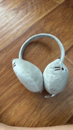 Pusheen ear warmers