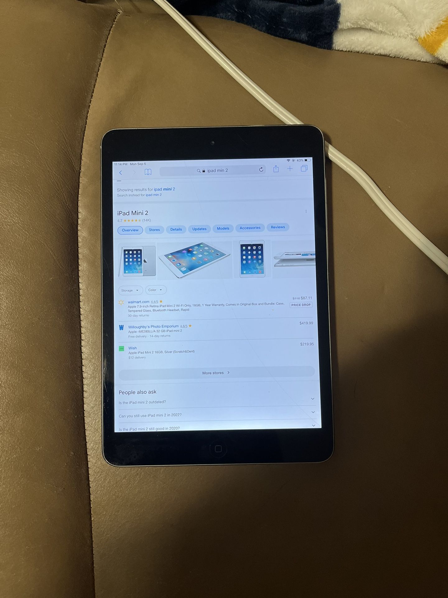 iPad Mini 2 , Vizio 32inch Tv , Xbox Series X Controller , Og High Top 1’s , Rca Soundbar