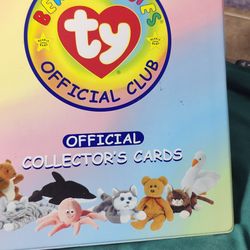 Official Beanie Babies Collector Cards 191 Cards From 1998!!