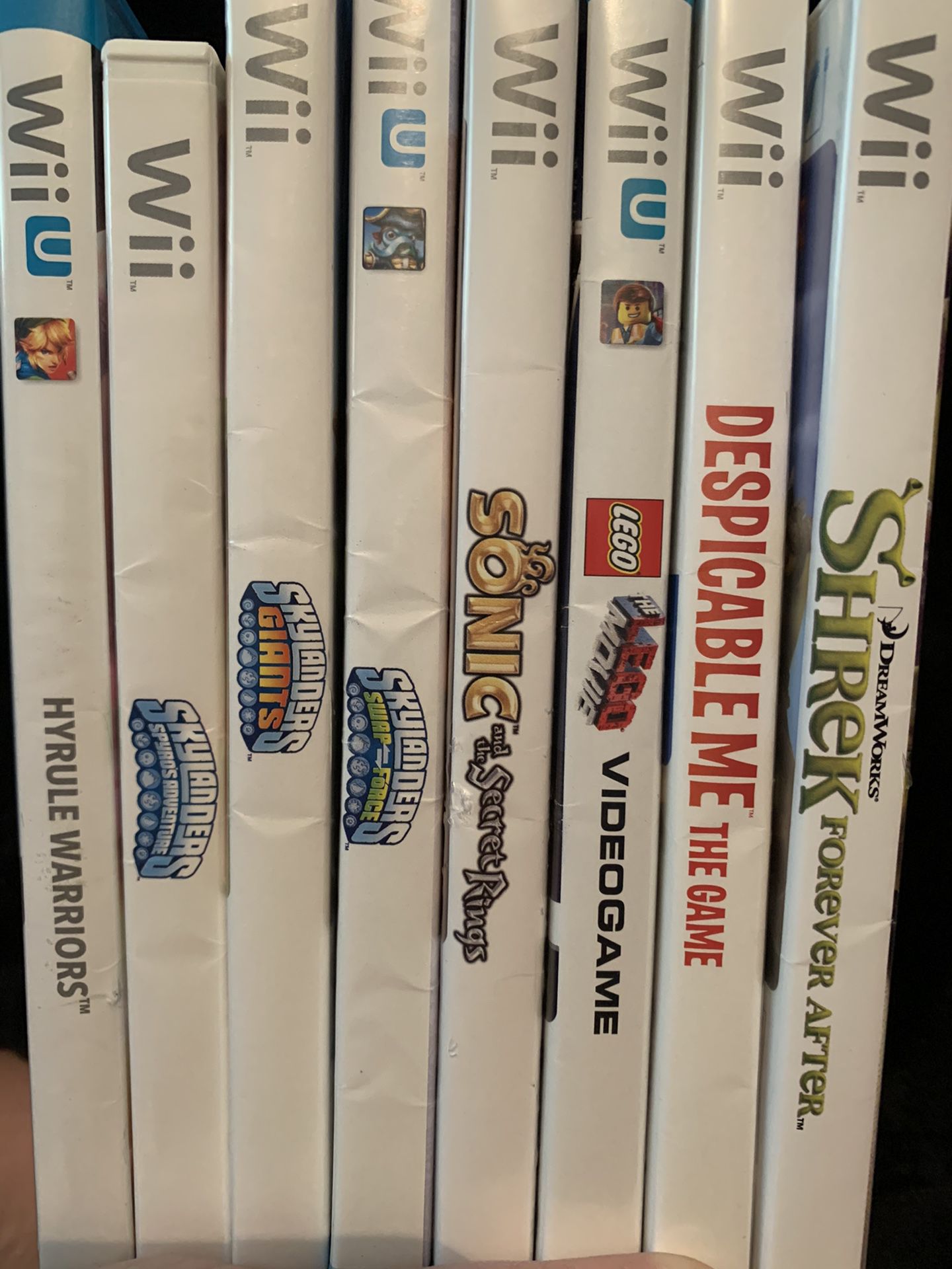 Wii and Wii U games (8)
