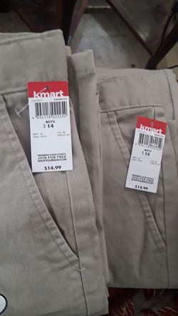 2 boys uniform pants brand new.