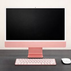 Apple iMac 24” M1 (2021) Pink – 8GB – Keyboard & Mouse Included