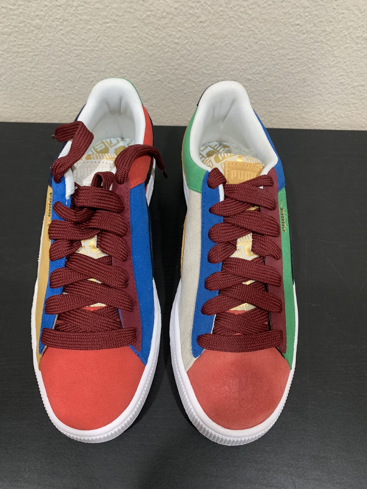 PUMA Men’s Multicolor Suede Classic Sneakers Shoes 381774-02 Size 7.5 Men’s