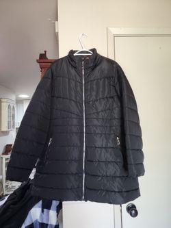 Black sporto jacket zip up jacket very warm
