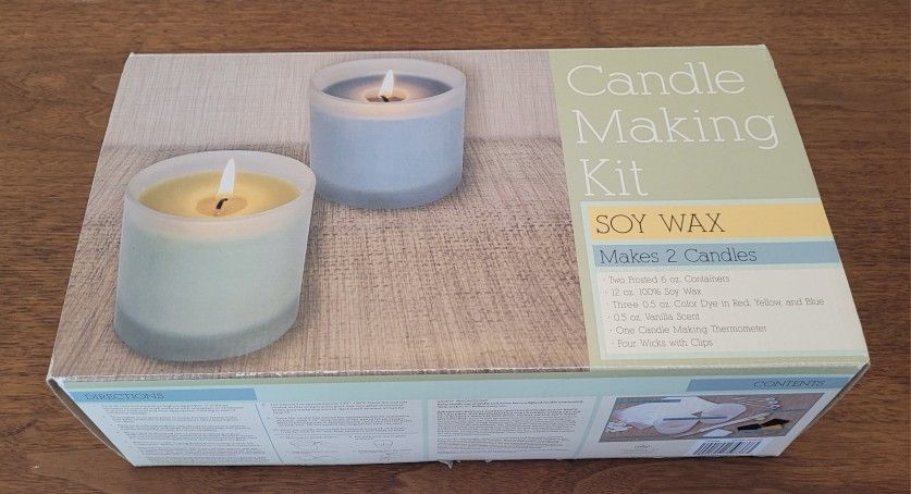 Soy Candle Making Kit, Makes 2 Candles