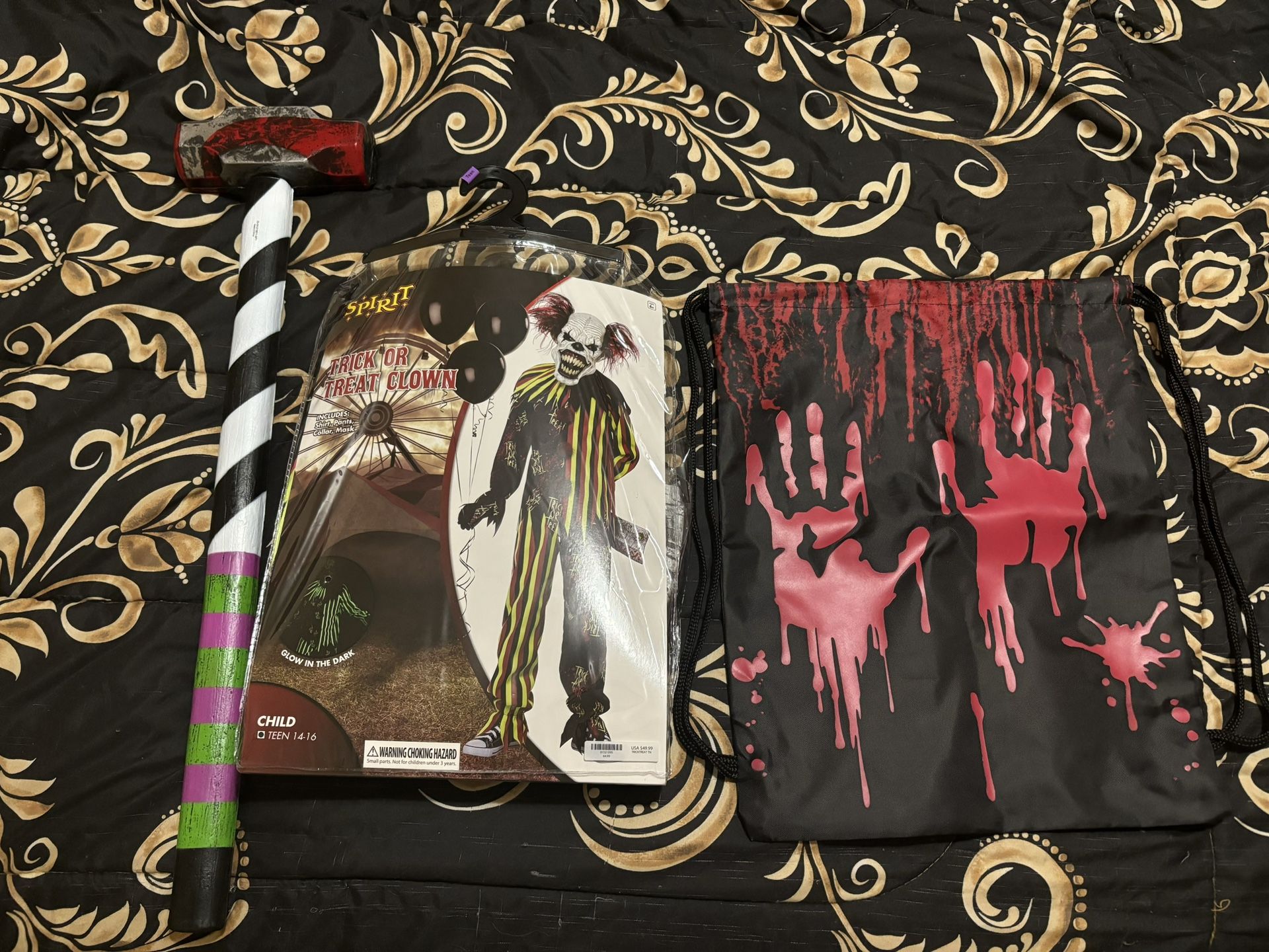Spirit Halloween Trick Or Treat Clown Costume