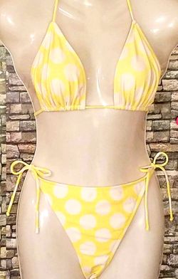 Women's two-piece string bikini