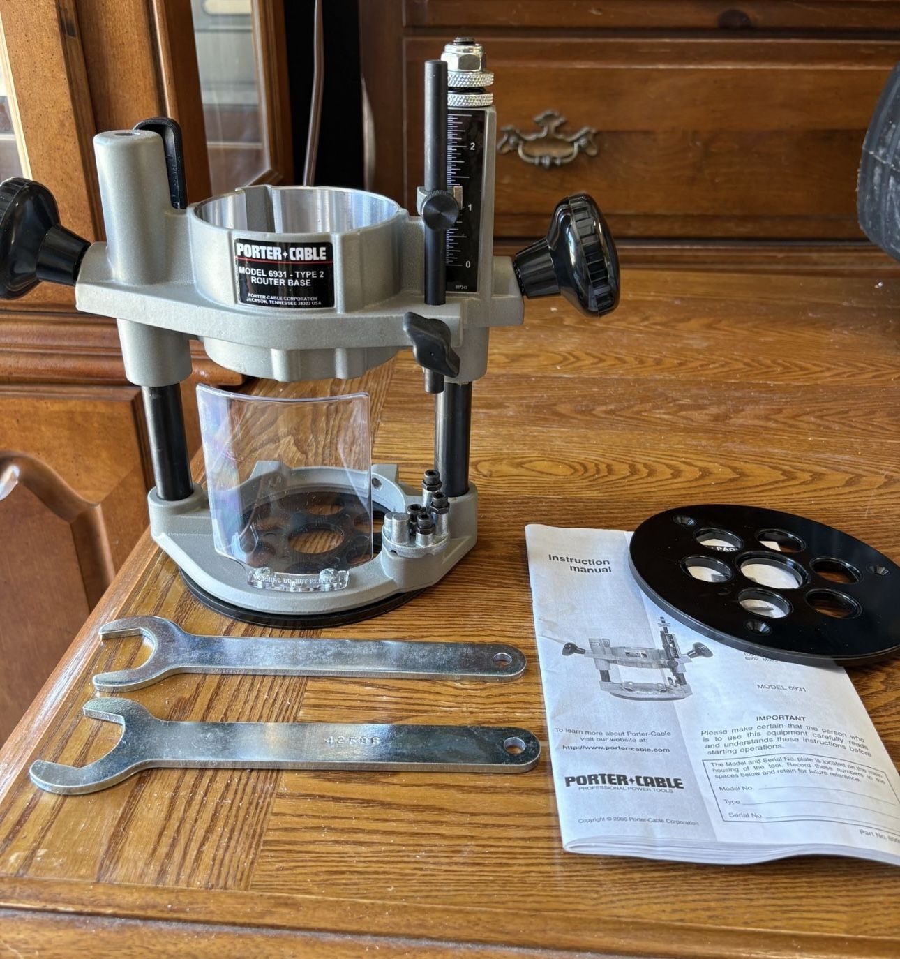 NEW Porter Cable Router Base
