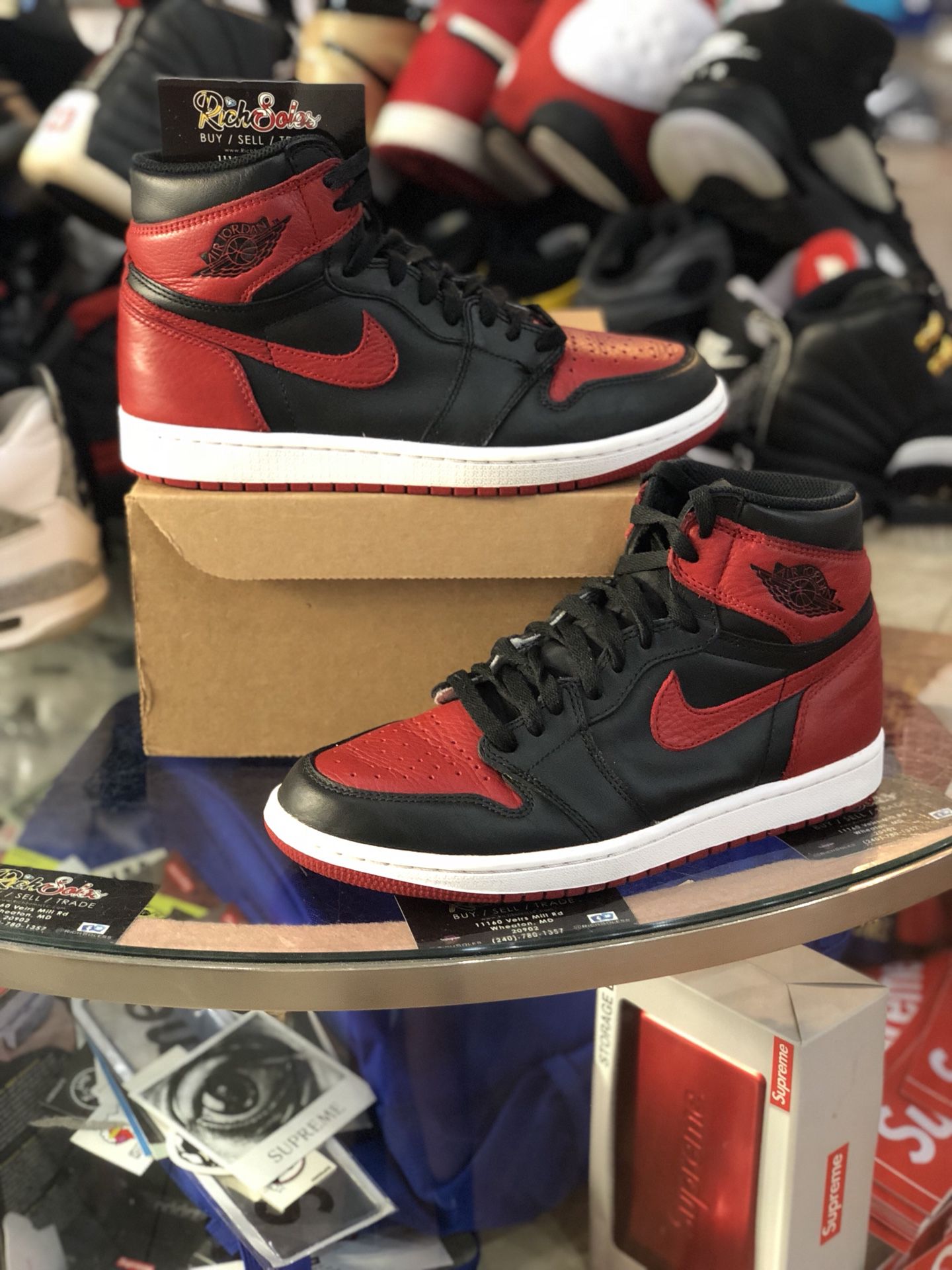 Bred 1’s size 8
