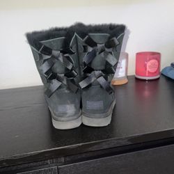 Ugg Boots , Black, Women Size 8 