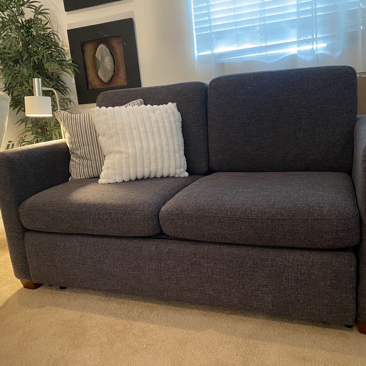 Loveseat With Full Size Sleeper