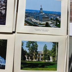 VTG State Of Tennessee Set Of 12 Cards Envelopes Stationary Historical Landmarks   This vintage set of 12 cards, envelopes, and stationary features hi