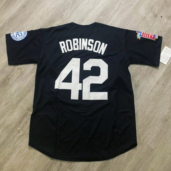 NEW Jackie Robinson 42 Dodgers Throwback Jersey All Sizes for Sale in  Lawndale, CA - OfferUp