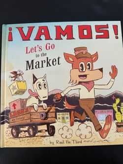 Bilingual kids book-  VAMOS! Let’s go to the Market