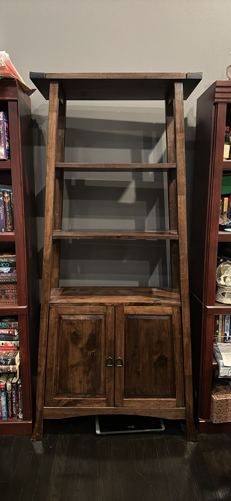 Antique Wooden Bookshelf