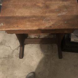 Antique School Desk