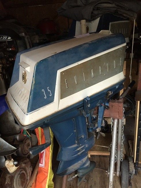 1958 Evinrude 35hp