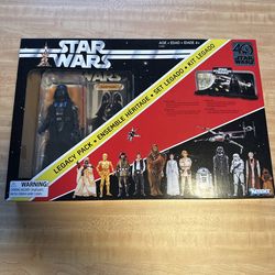 Star Wars Darth Vader Legacy Pack - Black Series 40th Anniversary - New