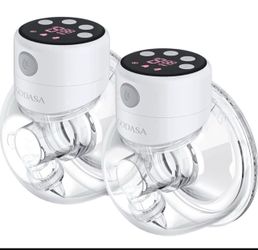 New Breast Pump, Wearable Electric Breast Pump, Hands Free Breast Pump,Portable Breast Pump with 3 Modes & 12 Levels, LCD Display