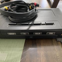 Pelican System Selector AV Switcher (4-Port Composite/S-Video)