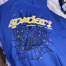 Sp5der Hoodie Unisex Large  Never Worn 100% 1:1 Authentic