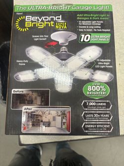 Beyond Bright Super Nova, Simply remove your old light bulb and screw Beyond Bright Super Nova into a standard light socket