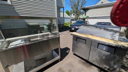 Hot holding and cold holding units
