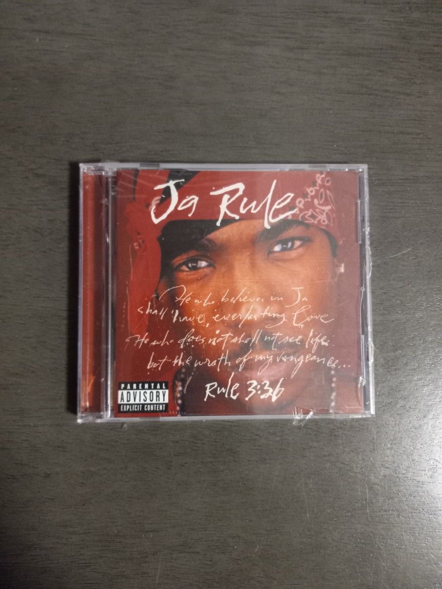 2000 Ja Rule 3:36 Rule CD New Sealed