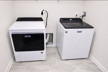 Family Size washer and dryer