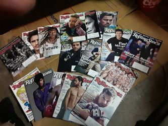 Lot of 16 2016 Rolling Stones Magazines