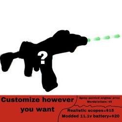 Customizable Splat R Ball Or Hydro Pulsar Pro Gel Blasters