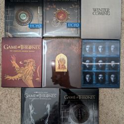 Game Of Thrones Blu Ray Complete Series Collection