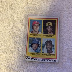 1978 Topps Baseball Card