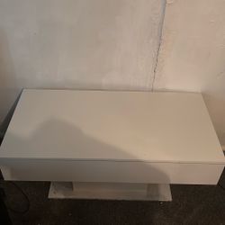 White Coffee Table / TV Stand