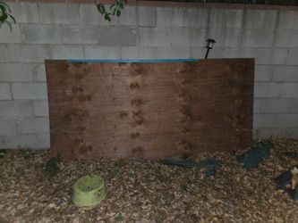 Large Plywood Sheet Panel