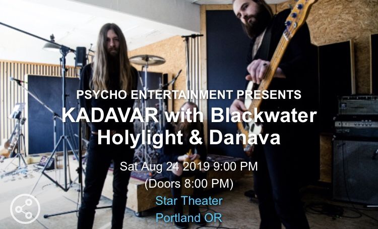 BLACKWATER HOLYLIGHT TICKETS FOR SALE