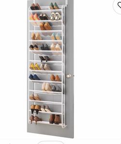 Over-the-Door Shoe Rack used like new