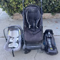 Nina TRAVEL SUSTEM STROLLER / INFANT CAR SEAT / BASE