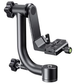 K&F CONCEPT Aluminum Alloy 360 Degree Panoramic Gimbal Tripod Head - K161