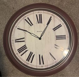 29 in Westclox wall clock