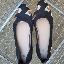 Woven Multi Colored Ballet Flats