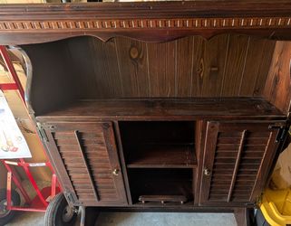 Cupboard with shelves