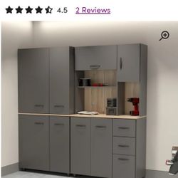 Annelyn 2 Piece Garage Cabinet Set

