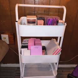 Lash Cart And Supplies 