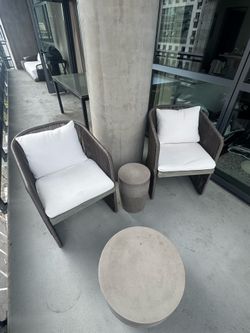 RH Havana Sofa and Havana Armchair